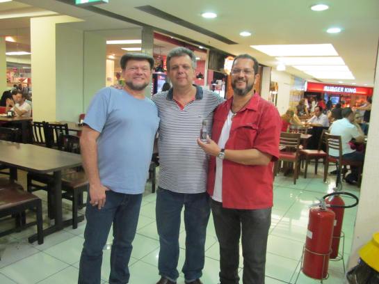 Marcelo Patti, Jorge Ventura e Carlos Roberto